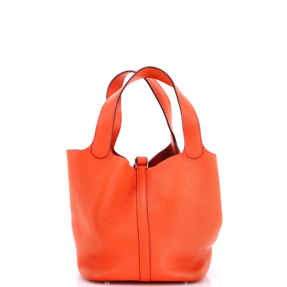 Hermes MM Picotin Lock Bag Clemence - Picture 3 of 7